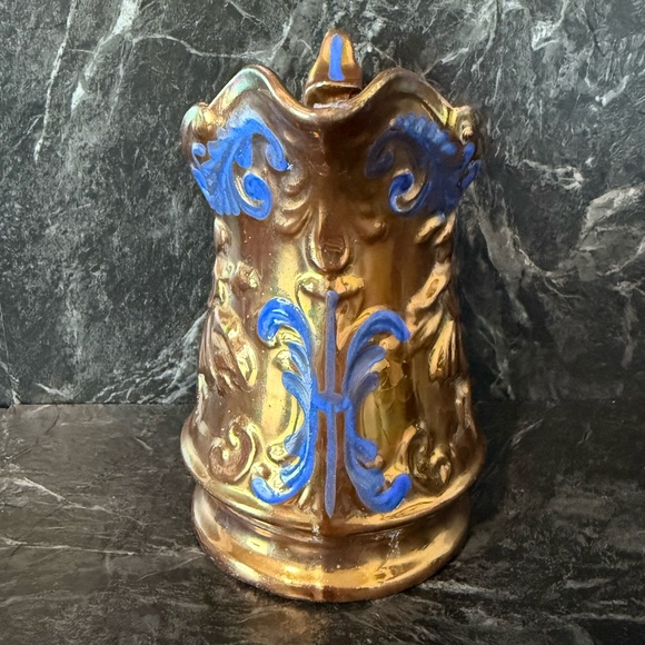 Pitcher with Ballerina Dancers and Blue Accents - Picture 7 of 12